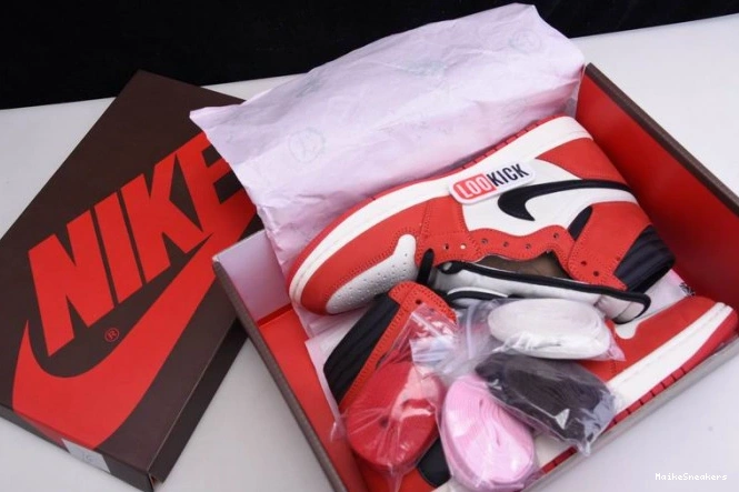 MaikeSneakers - AIR 100(RED) HIGH JORDAN 1 SCOTT X TRAVIS OG RETRO CD4487 0717